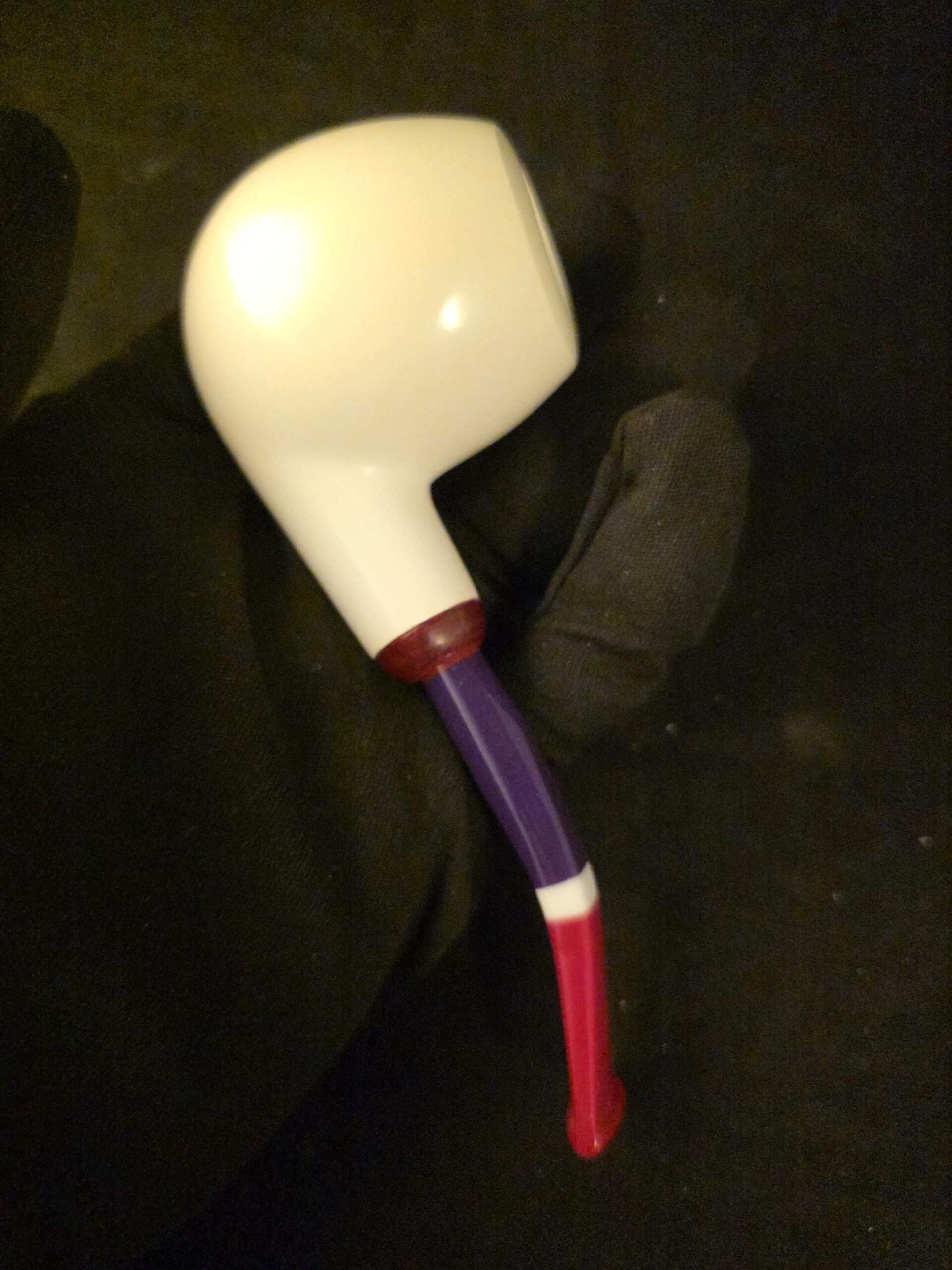 Smooth Apple Meerschaum Pipe, Unique Color Stem, Genuine Block, Fitted Case, Handmade Collectible - Image 8