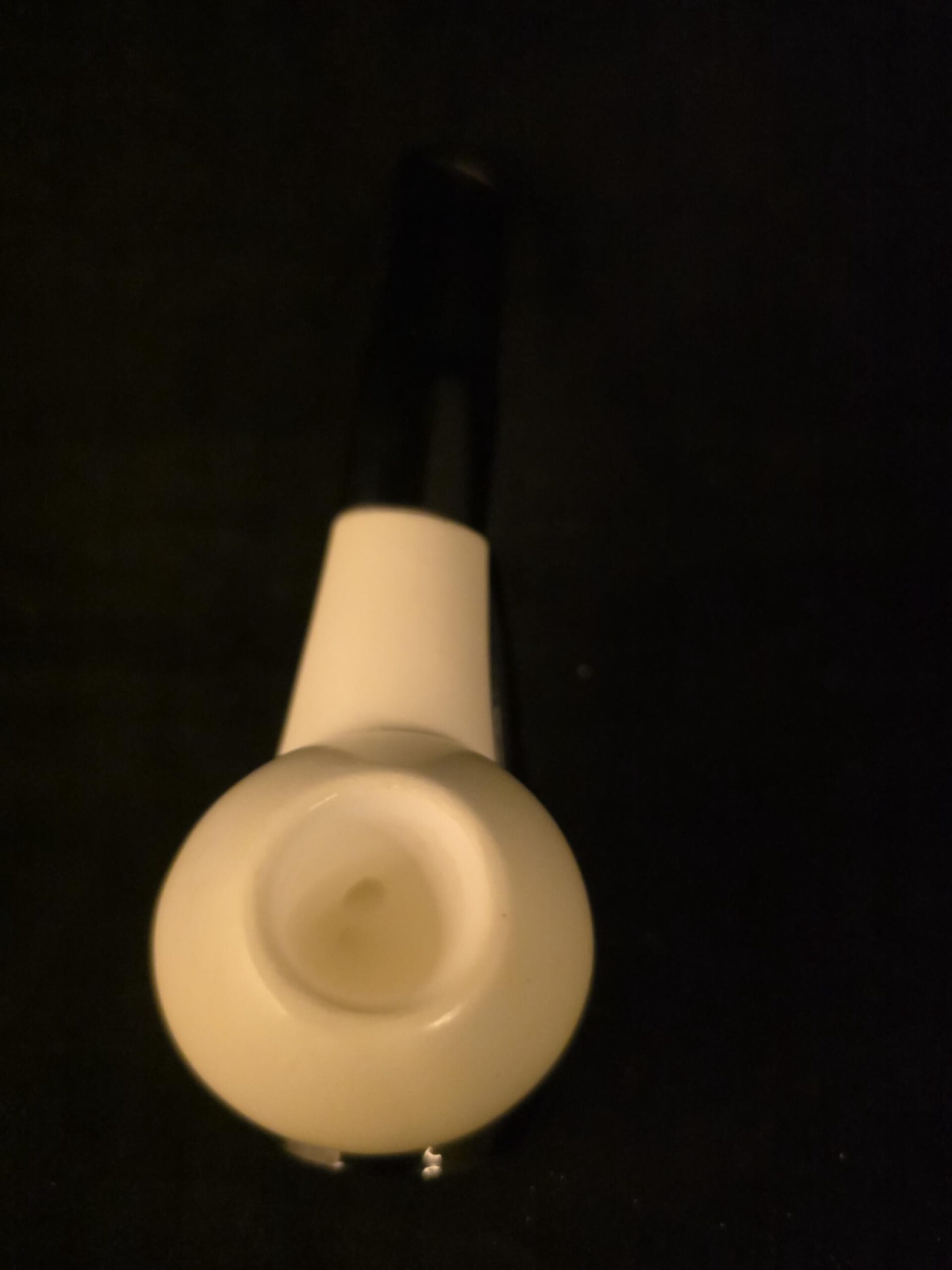 Smooth Apple Meerschaum Pipe , Block Meerschaum, Gift For Him, Fitted Case - Image 4