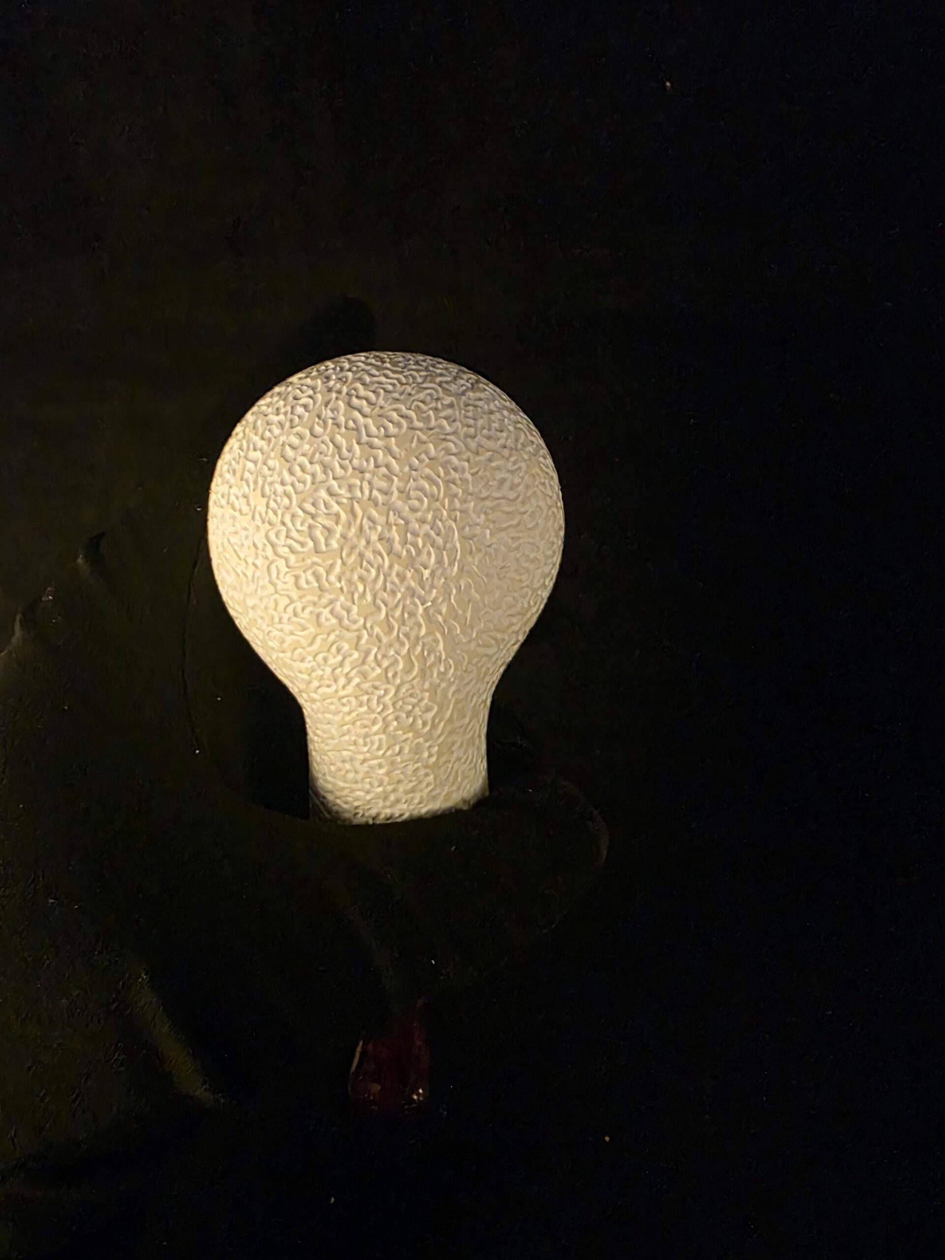 Large size Rustic Meerschaum Pipe, Reverse Calabash chamber, Special Push Pull Stem, Fitted Case, Block Meerschaum - Image 8