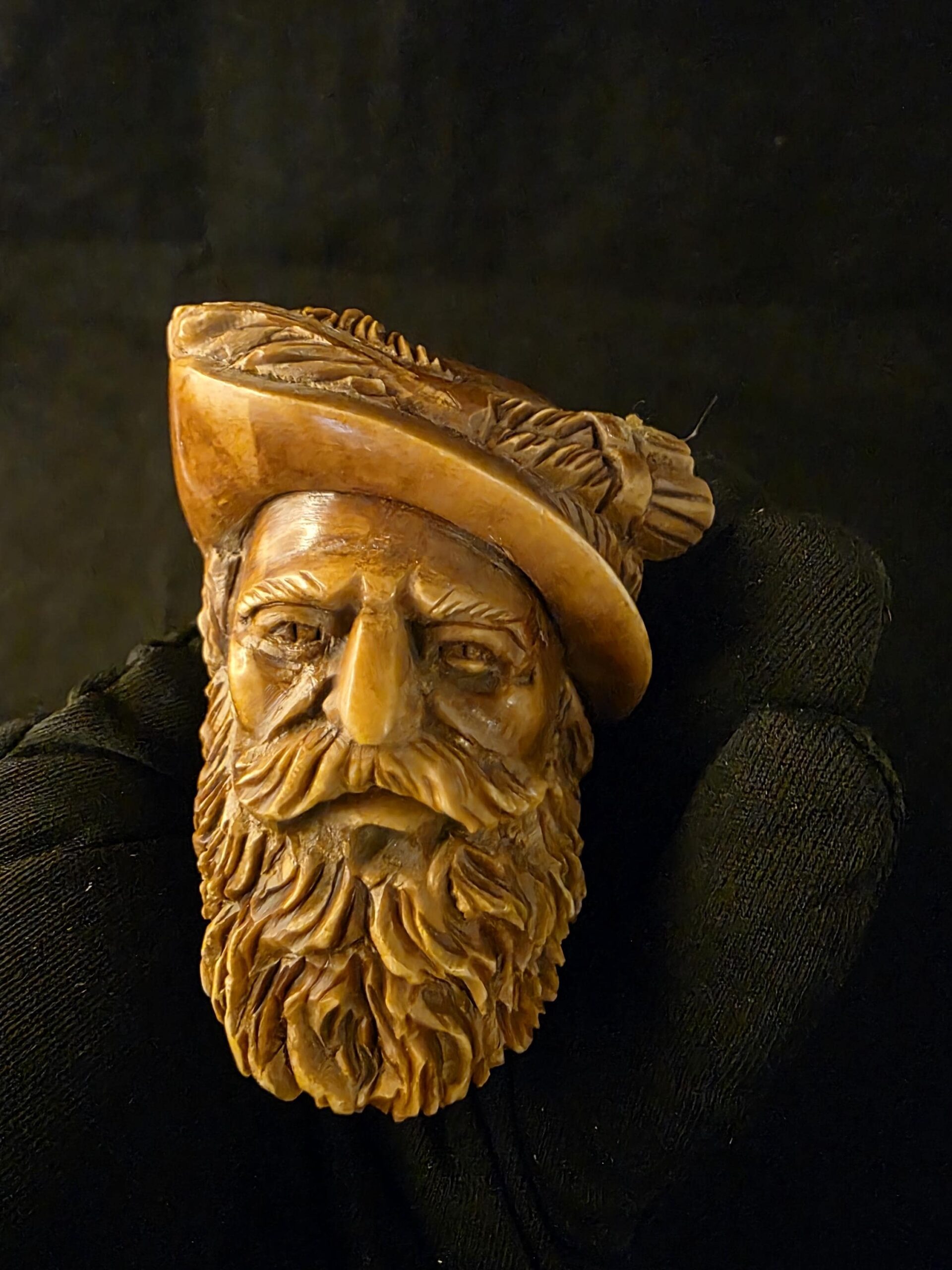 The Knight Figural Meerschaum Pipe, Fitted Case, Block Meerschaum, Seafoam, Turkish Meerschaum, Made in Eskisehir - Image 10