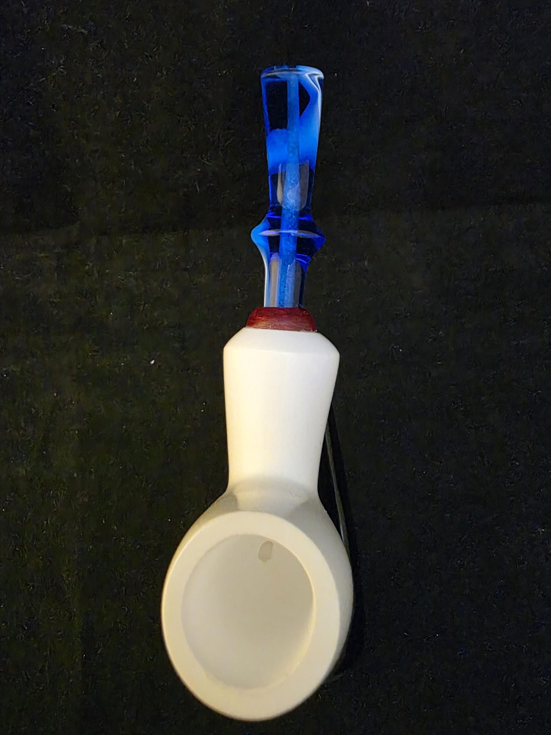 Smoot Classic Meerschaum Pipe,Special Briar Ring Design, Fitted Case,Push and Pull Stem System Block Meerschaum, Turkish Meerschaum,Sea Foam - Image 10