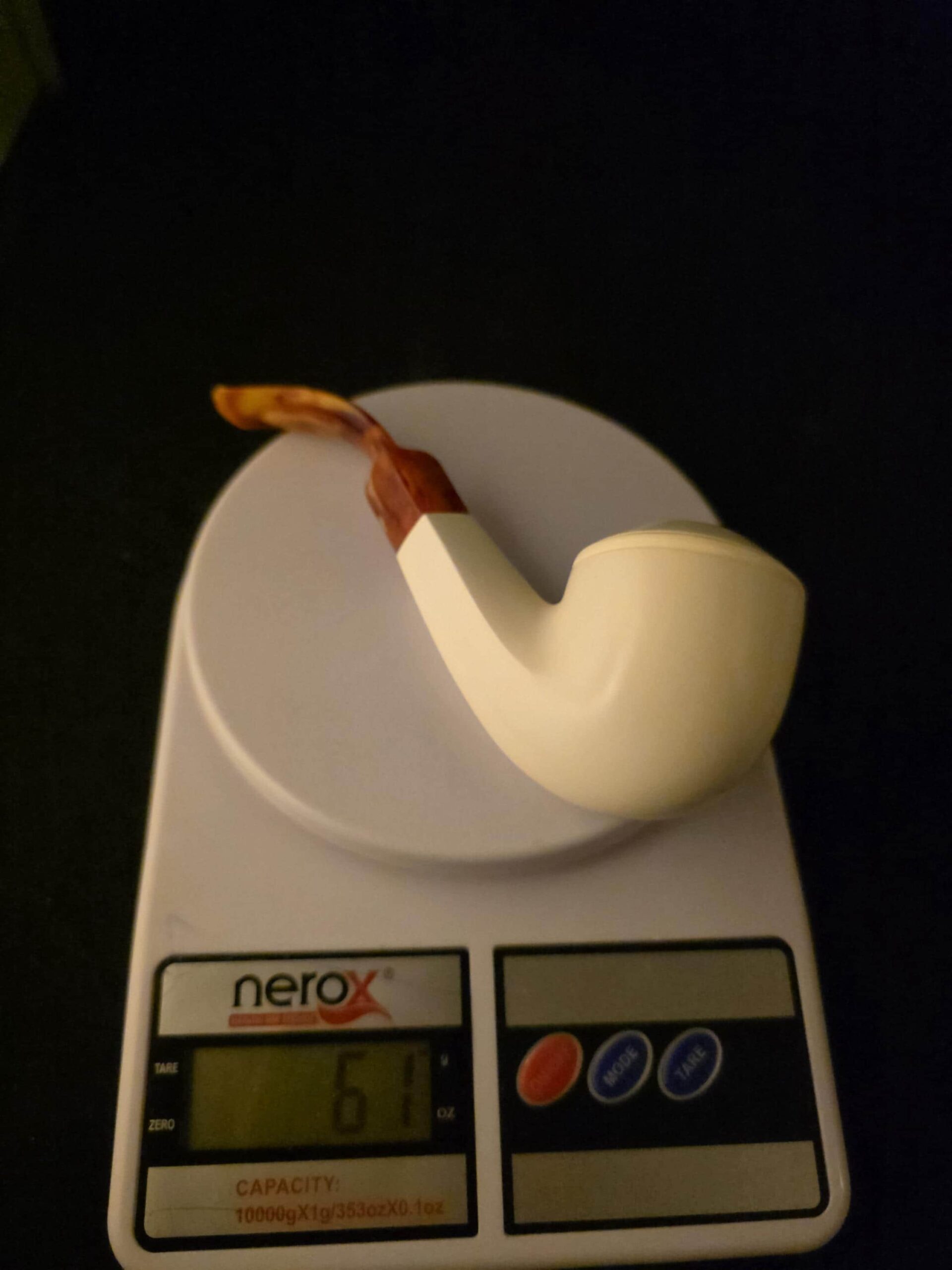 English Bulldog Pipe, Smooth Block Meerschaum, Handmade, Elegant Classic Design, Fitted Case, Worldwide Shipping - Image 10