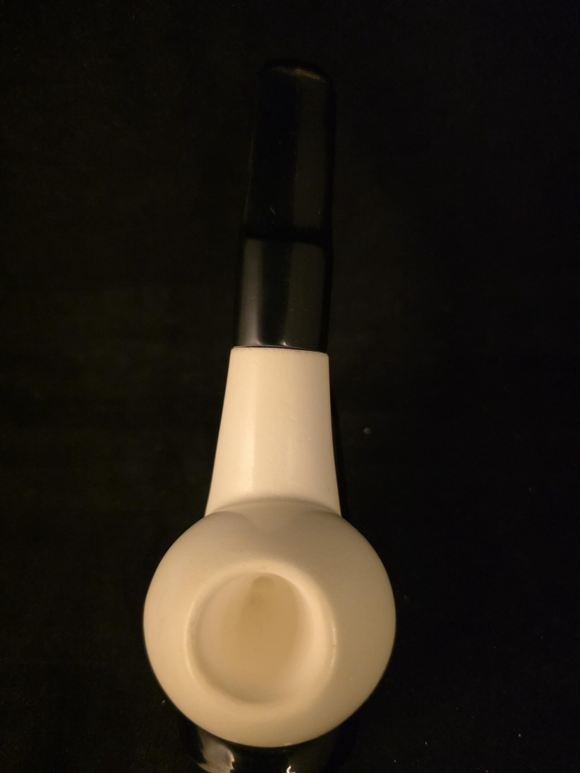 Smooth Apple Meerschaum Pipe , Block Meerschaum, Gift For Him, Fitted Case - Image 5