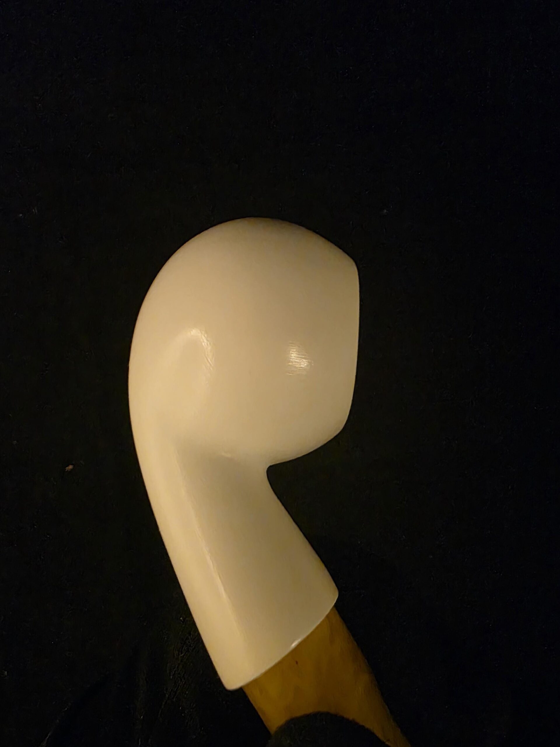 Smooth Apple Meerschaum Pipe, ,Fitted Case,Block Meerschaum,Gift for Him - Image 10