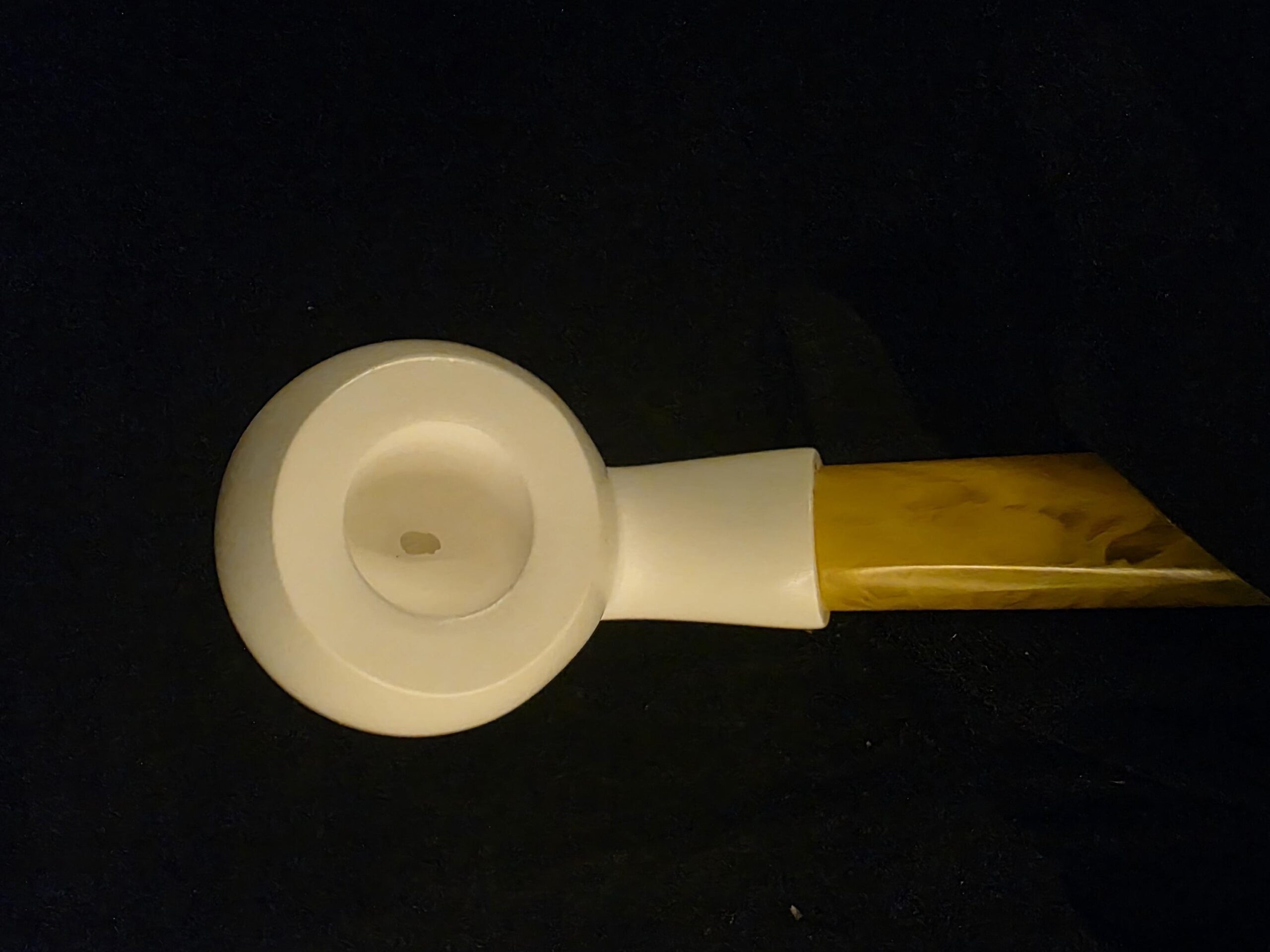 Smooth Apple Meerschaum Pipe, ,Fitted Case,Block Meerschaum,Gift for Him - Image 9