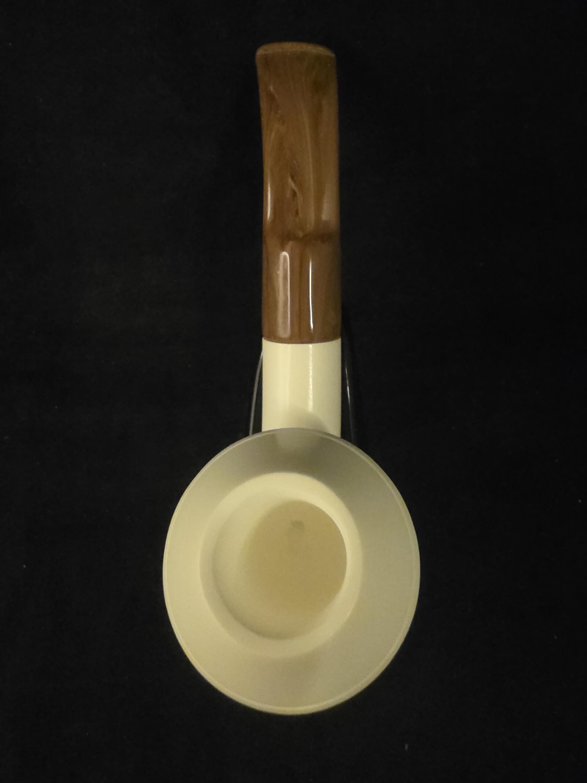 Smooth Bulldog Meerschaum Pipe, Fitted Case, Block Meerschaum,Made in Eskisehir - Image 7