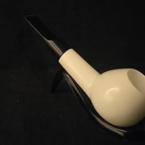 Smooth Apple Design Meerschaum Pipe, Fitted Case, Block Meerschaum, The Best Gift For Him