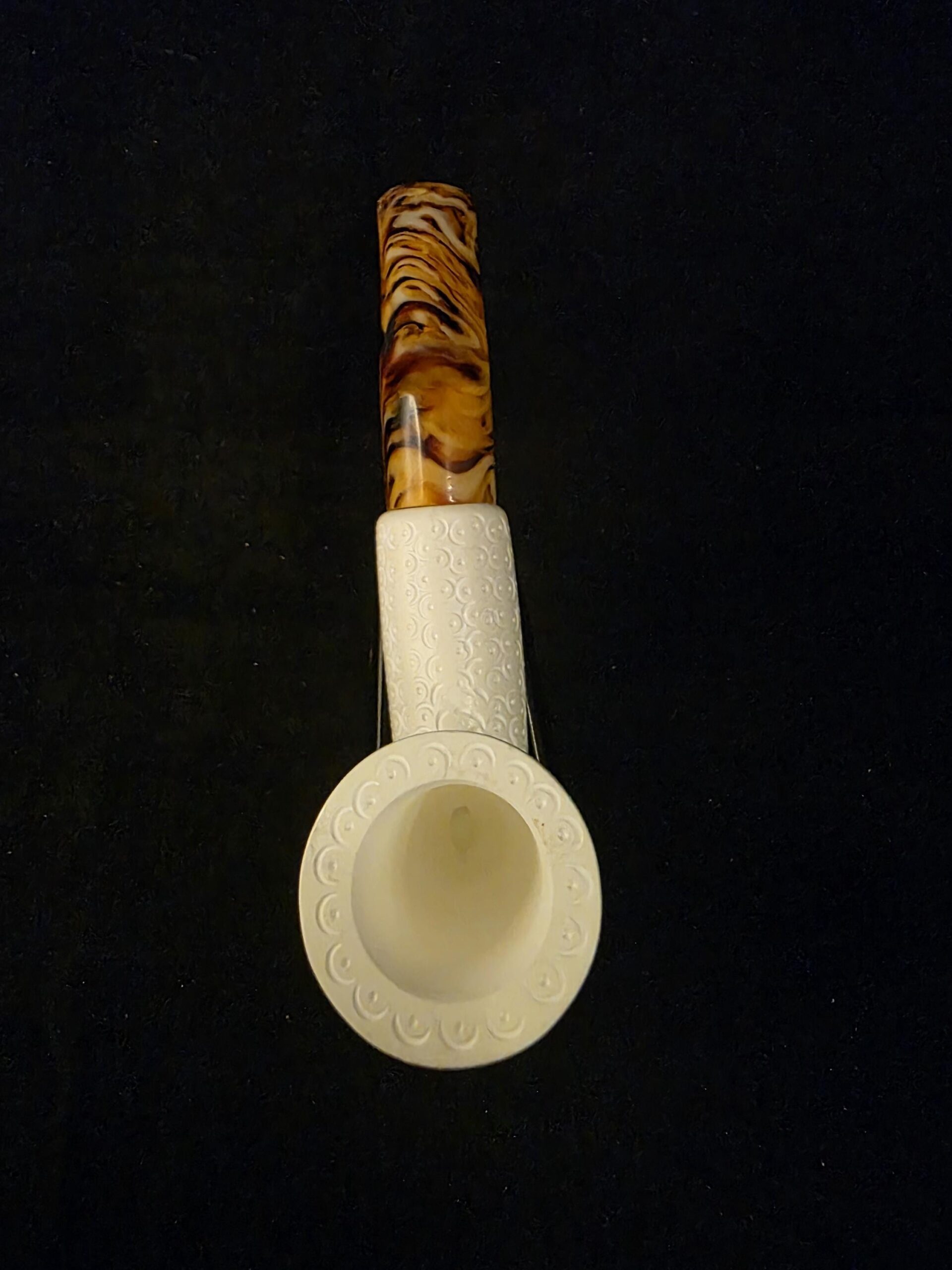 Special Depicted Meerschaum Pipe, Fitted Case Block Meerschaum - Image 2