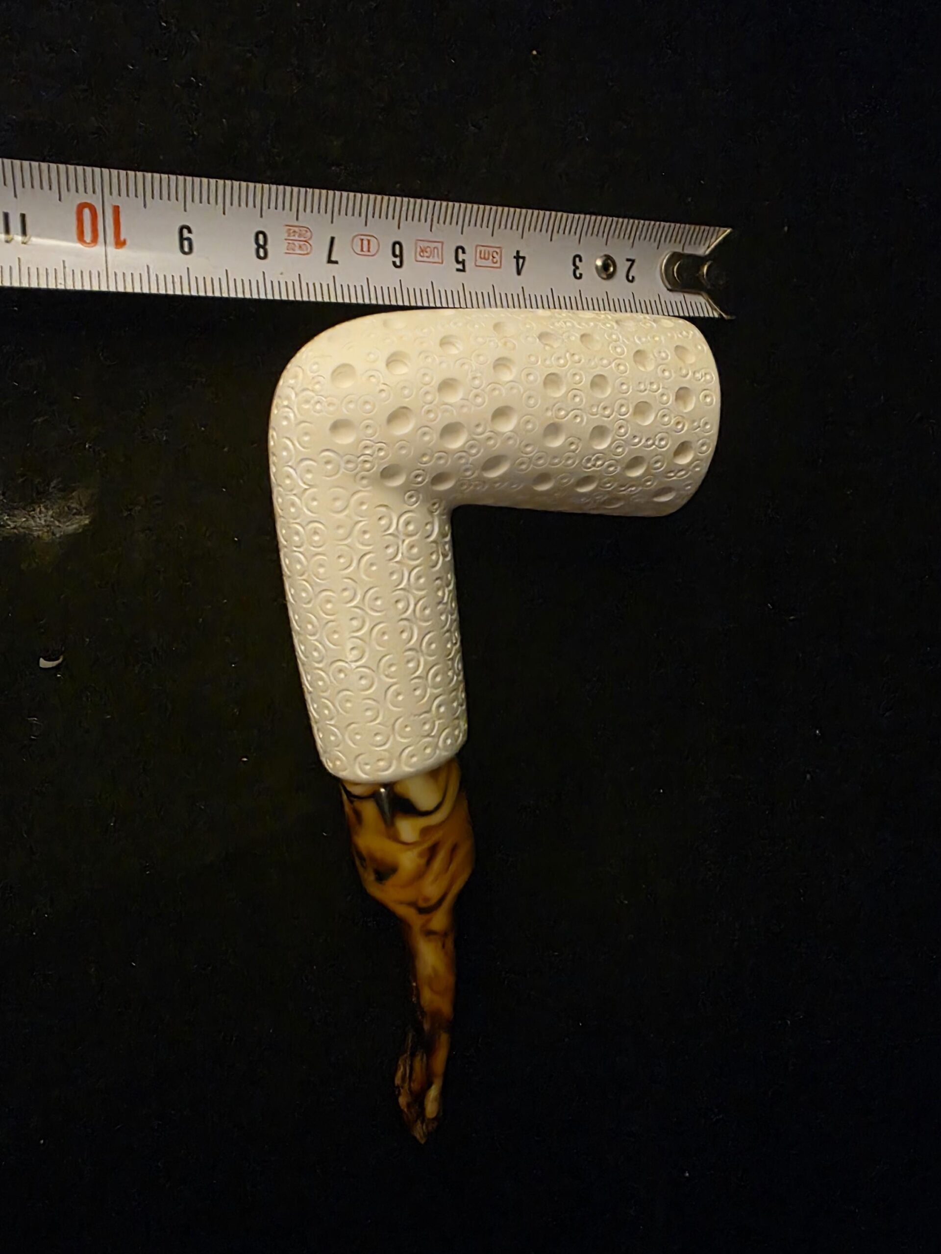Special Depicted Meerschaum Pipe, Fitted Case Block Meerschaum - Image 10