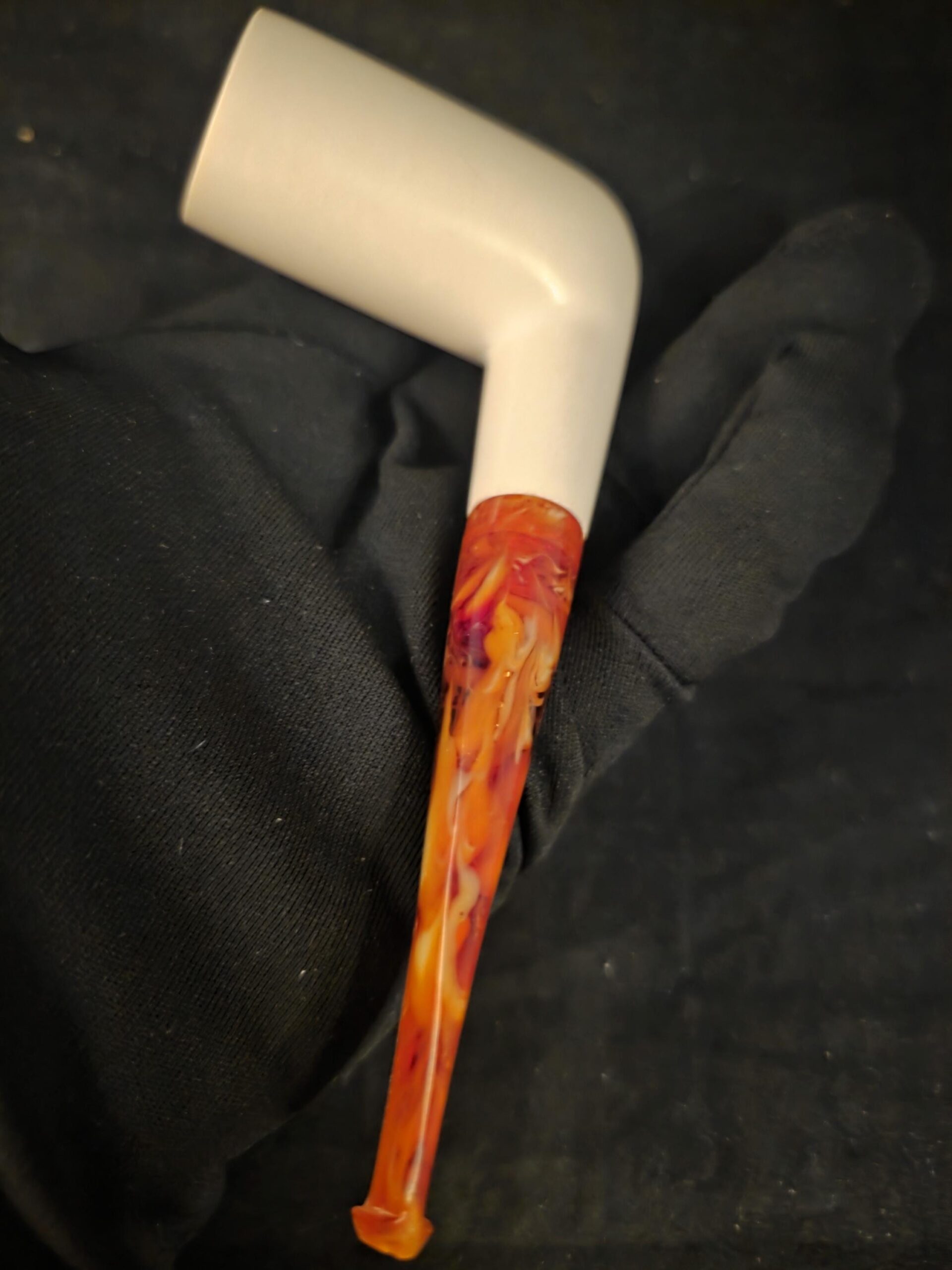 Deep Bowl Smooth Billard Meerschaum Pipe, Fitted Case, Block Meerschaum Pipe - Image 10