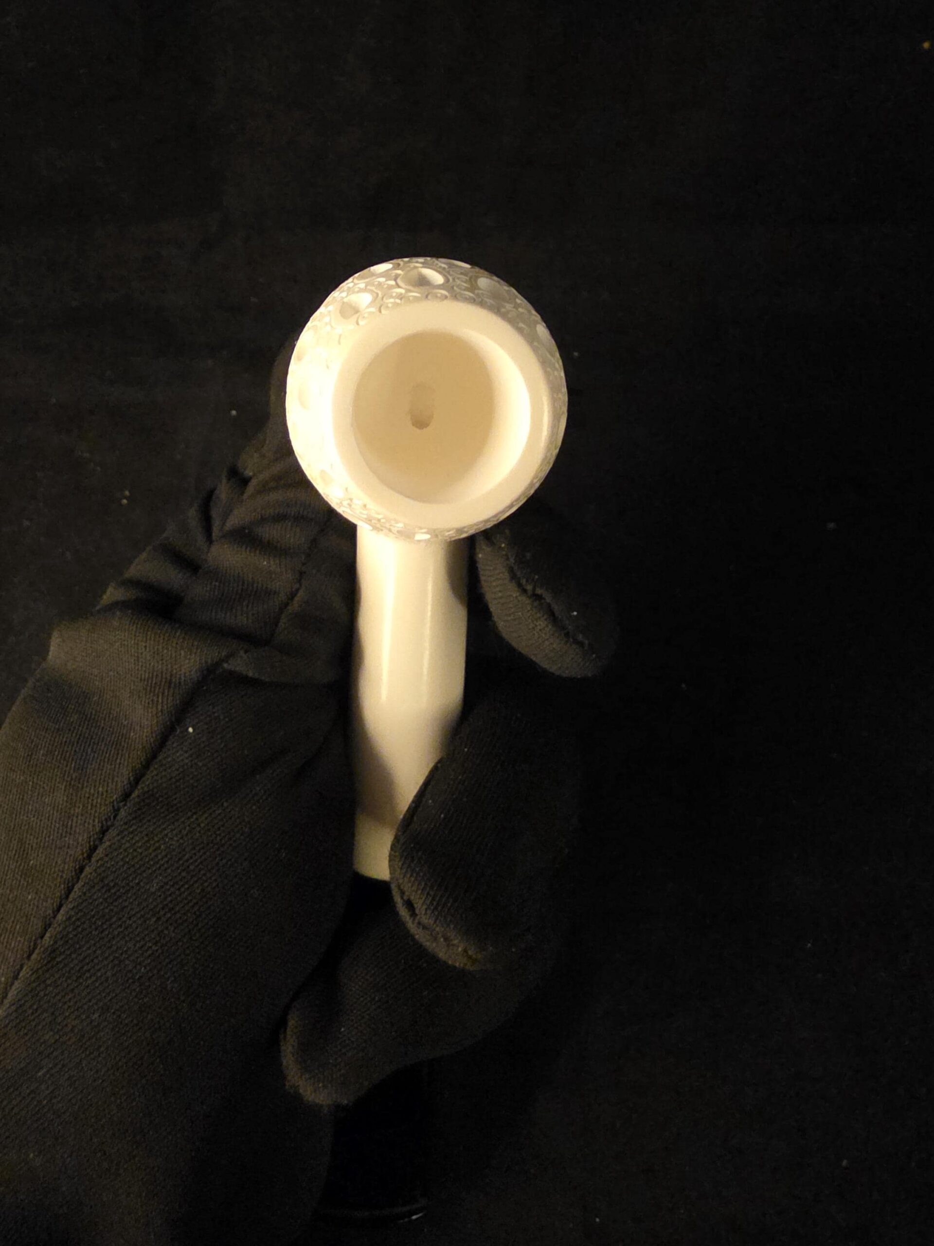 Depicted Apple Meerschaum Pipe, Fitted Case, Block Meerschaum, Seafoam, made in Eskisehir - Image 6