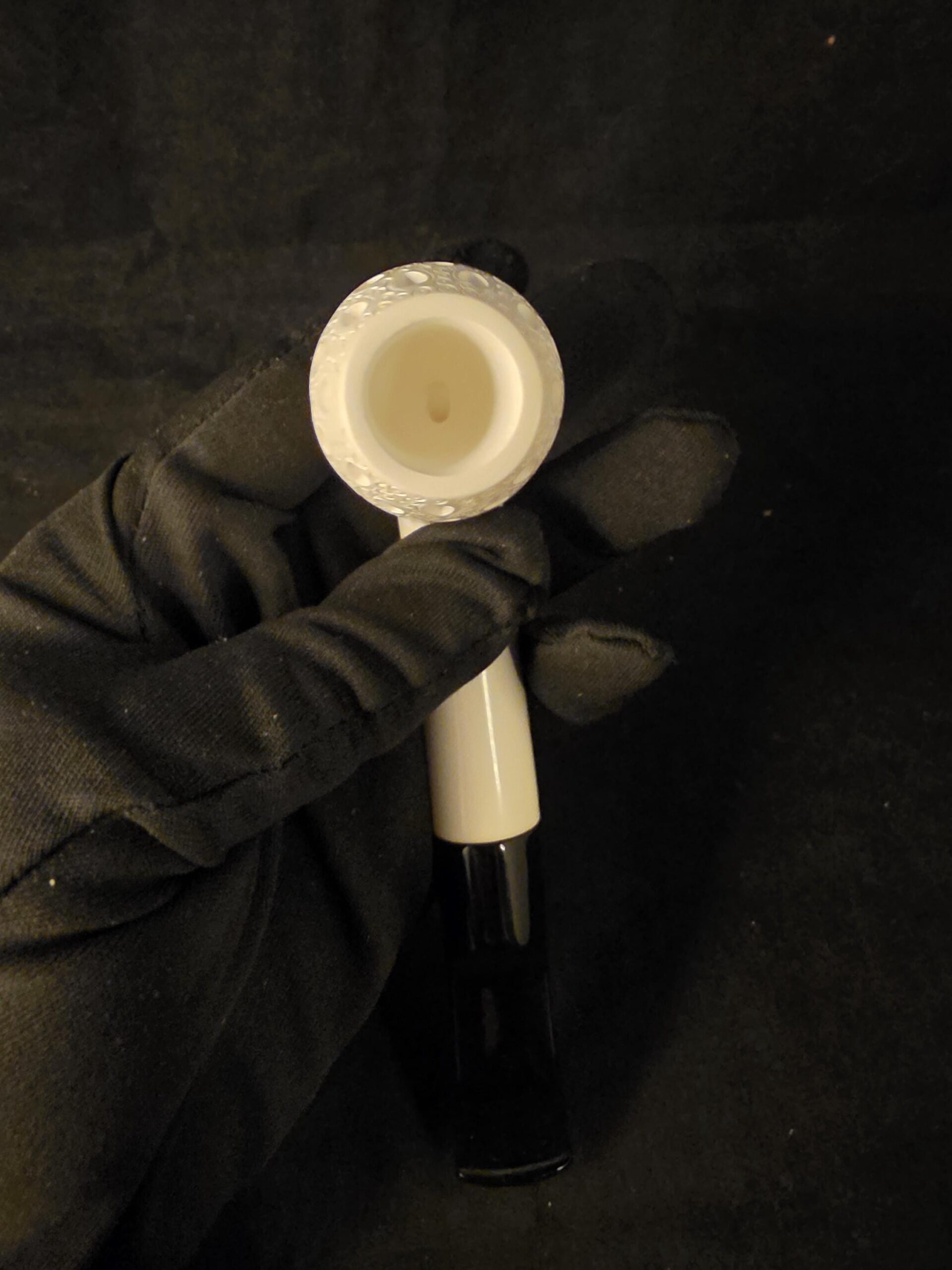 Depicted Apple Meerschaum Pipe, Fitted Case, Block Meerschaum, Seafoam, made in Eskisehir - Image 8