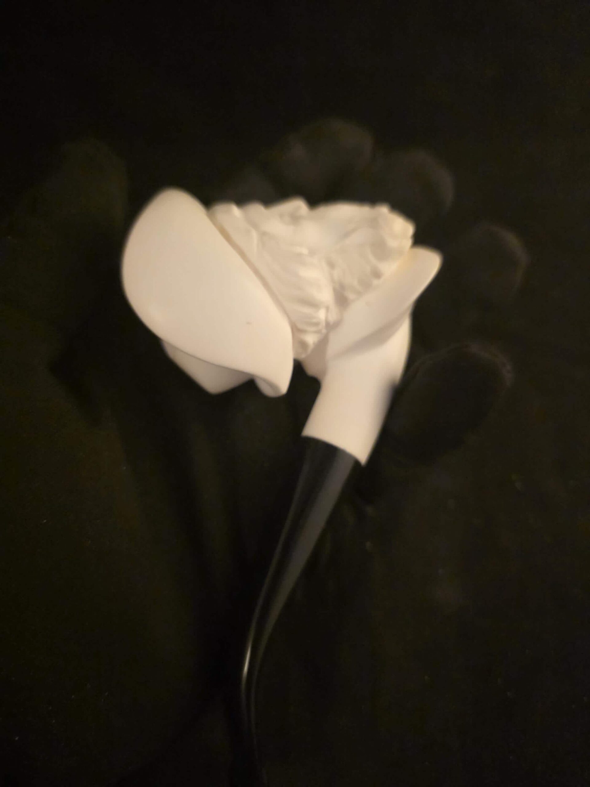 Spanish Knight Meerschaum Pipe, hand-carved historical figure, acrylic stem. - Image 10